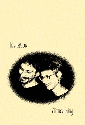 The front of the invitation